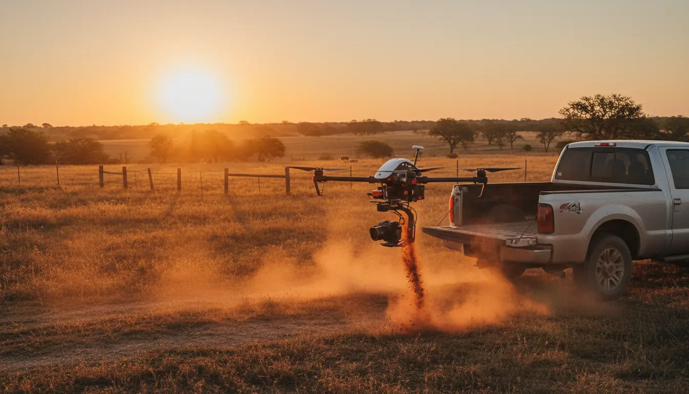 Texas ranch and land property by The Inman Group
