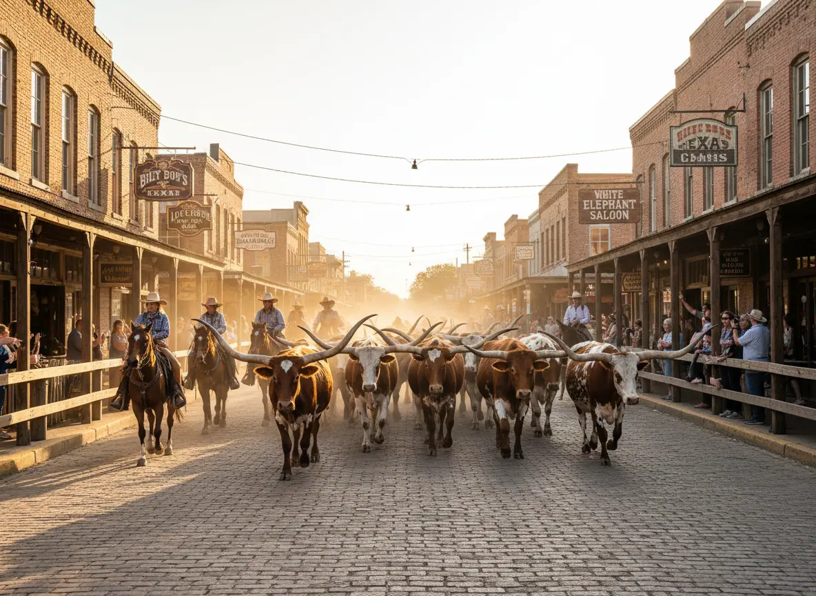 Fort Worth stockyards drive